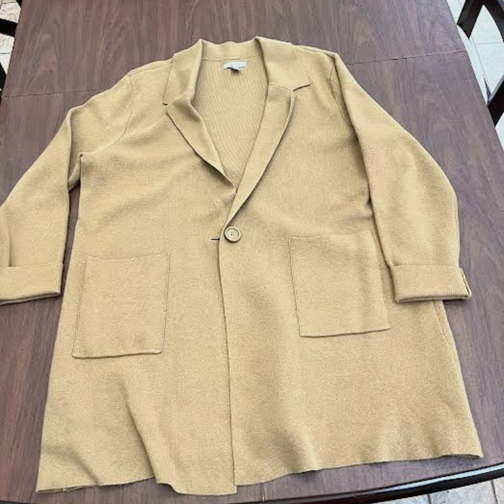 3/4 length dress coat / jacket